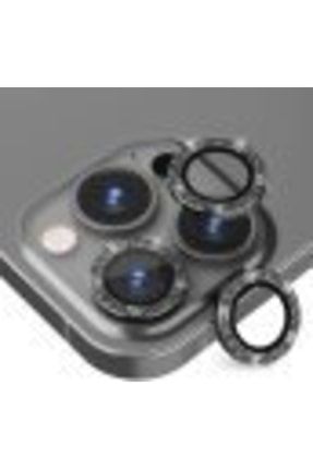 Iphone 11 Pro/11 Pro Max Uyumlu Alüminyum Alaşım Işıldayan Sim Kamera Lens Koruyucu 11promaxsimli01