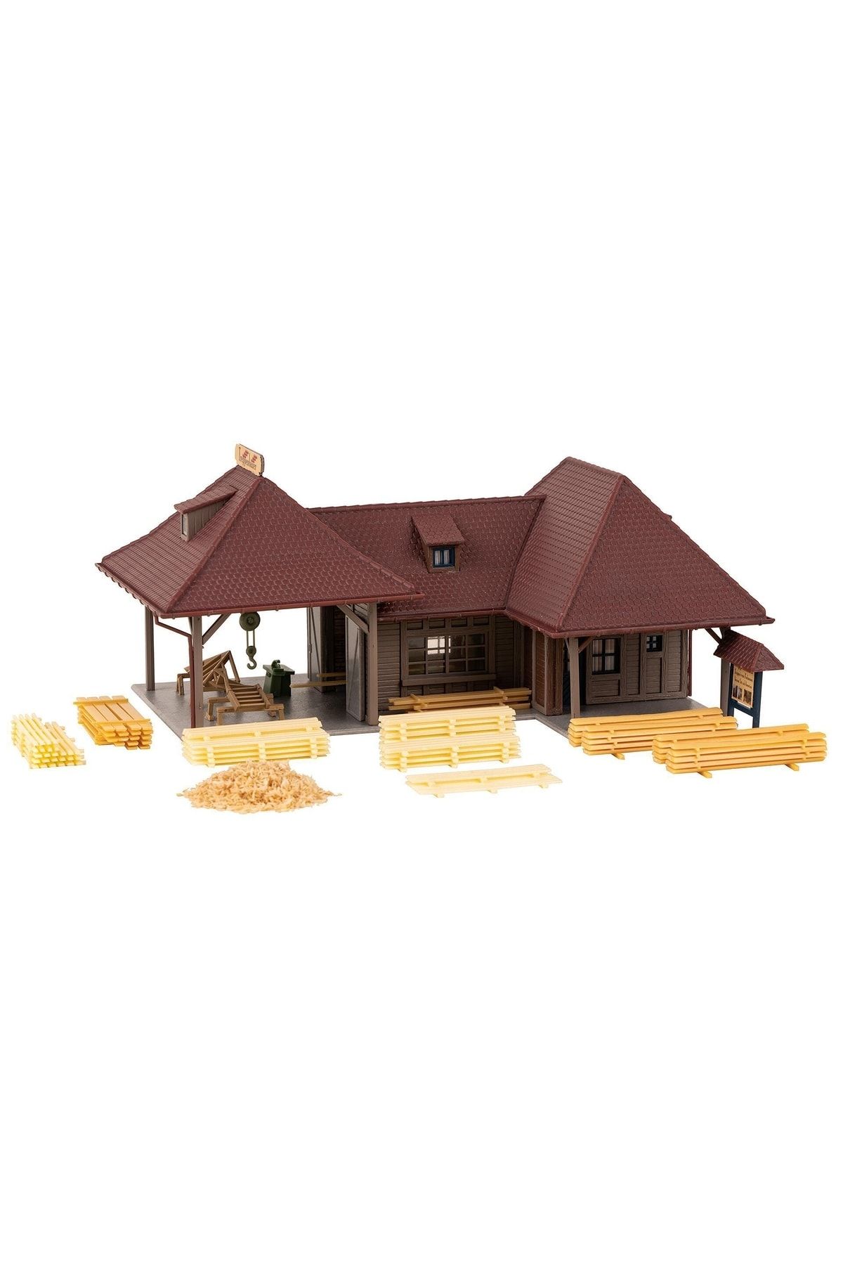 Faller-1:87 Ho Timber Workshop Model -130886 3
