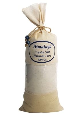 Himalaya Tuzu 1 Kg. Bez Torbada Ince Çekim Beyaz Renk Yemeklik Himalaya Orijinal Tuz BE-İN-1