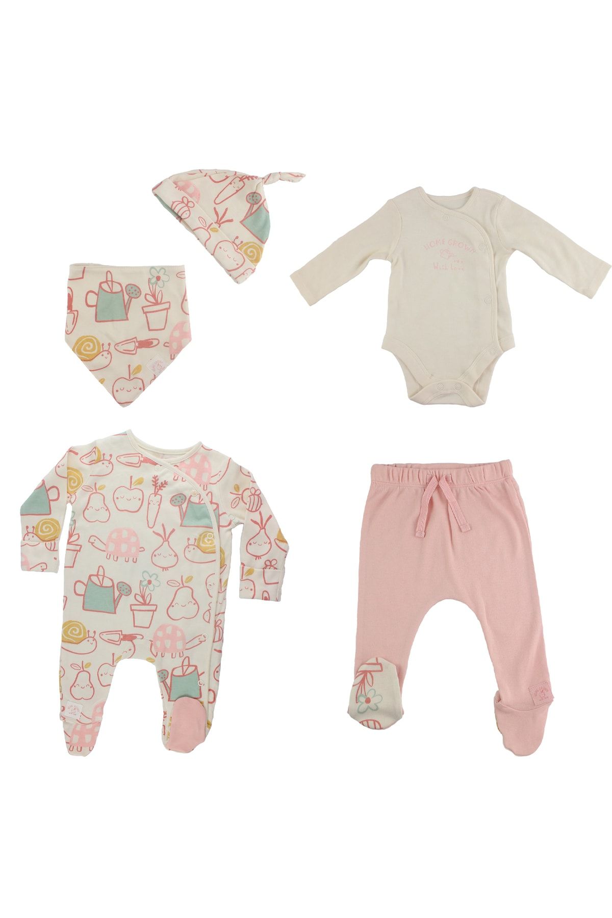 George Baby Set Pink Regular fit