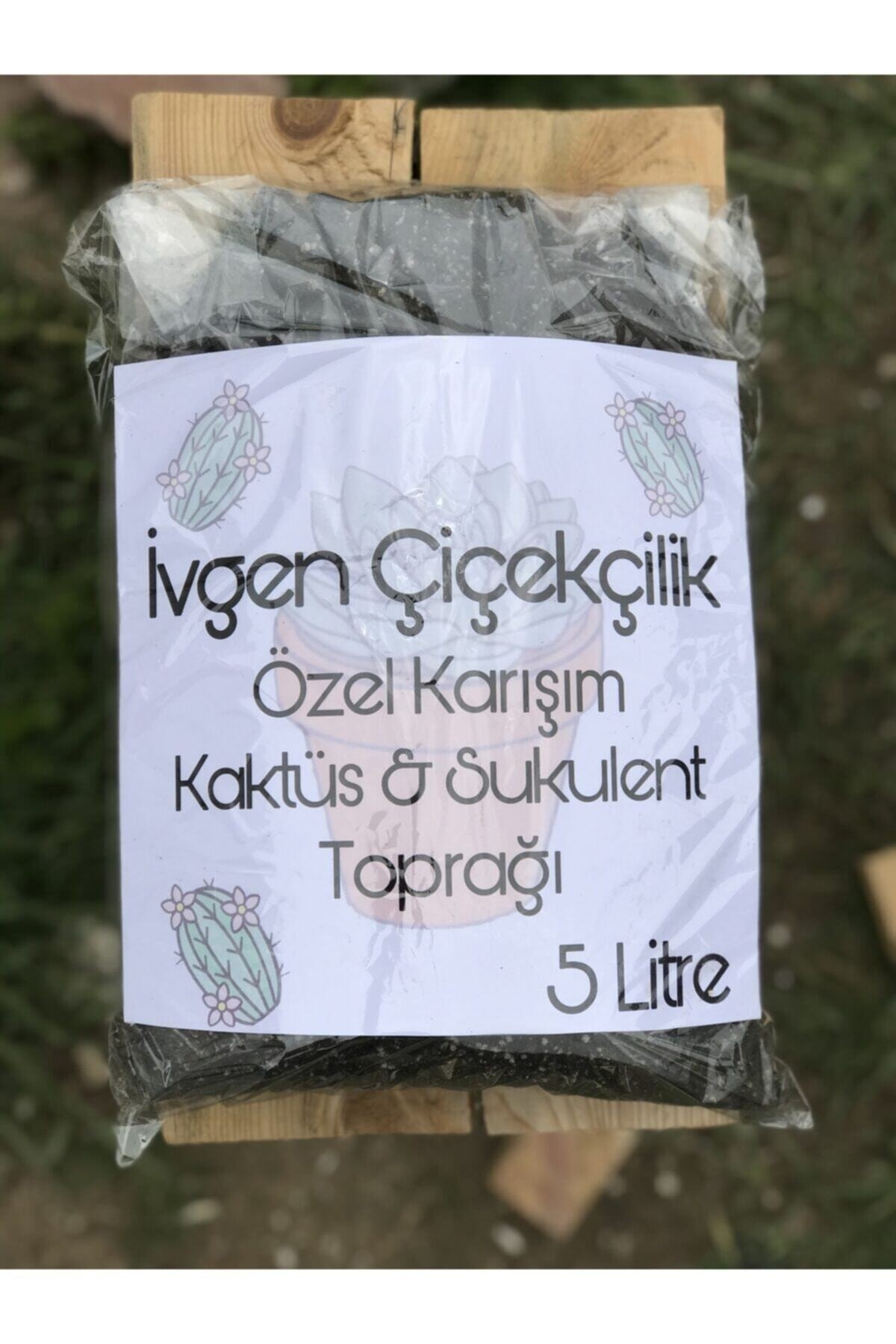Kaktüs Sukulent Toprağı Özel Karışım 5 Litre