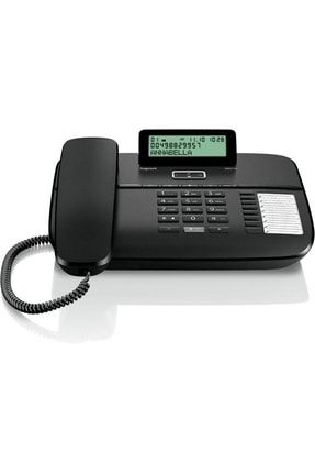 Da710 Siyah Ekranlı Masaüstü Telefon Handsfree 100 Rehber 18108