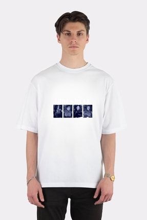 Unisex Beyaz Oversize T-shirt Star Wars Mandalorian Girls Rule The Galaxy AA1372
