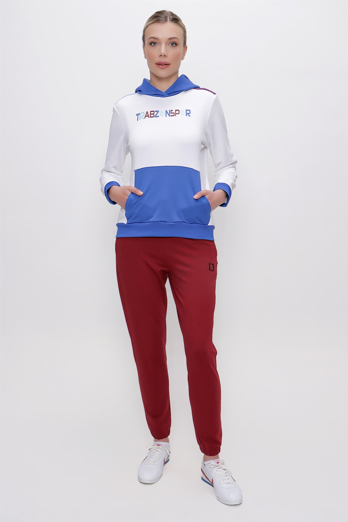 Trabzonspor Sweatshirt Renkli Baskılı