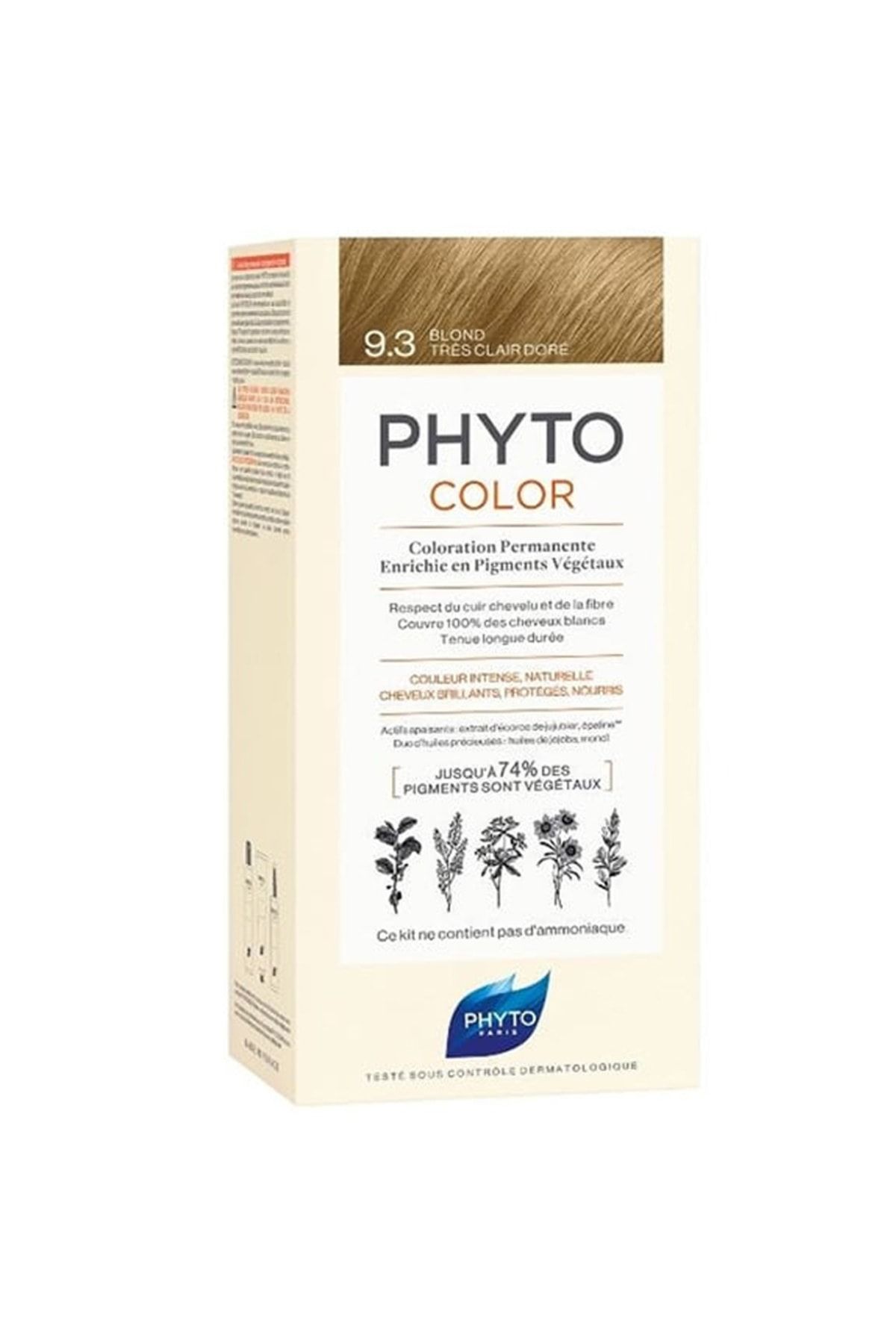 Phyto Color Bitkisel Sac Boyas 9.3 Ac k Sar Dore Yeni Formul Fiyat Yorumlar Trendyol