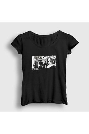 Kadın Siyah Band Nana Osaki T-shirt 313901tt