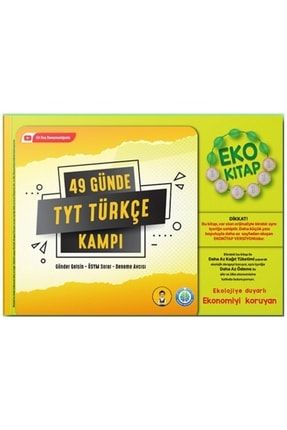 49 Günde Tyt Türkçe Kampı Eko Kitap 9786254221026