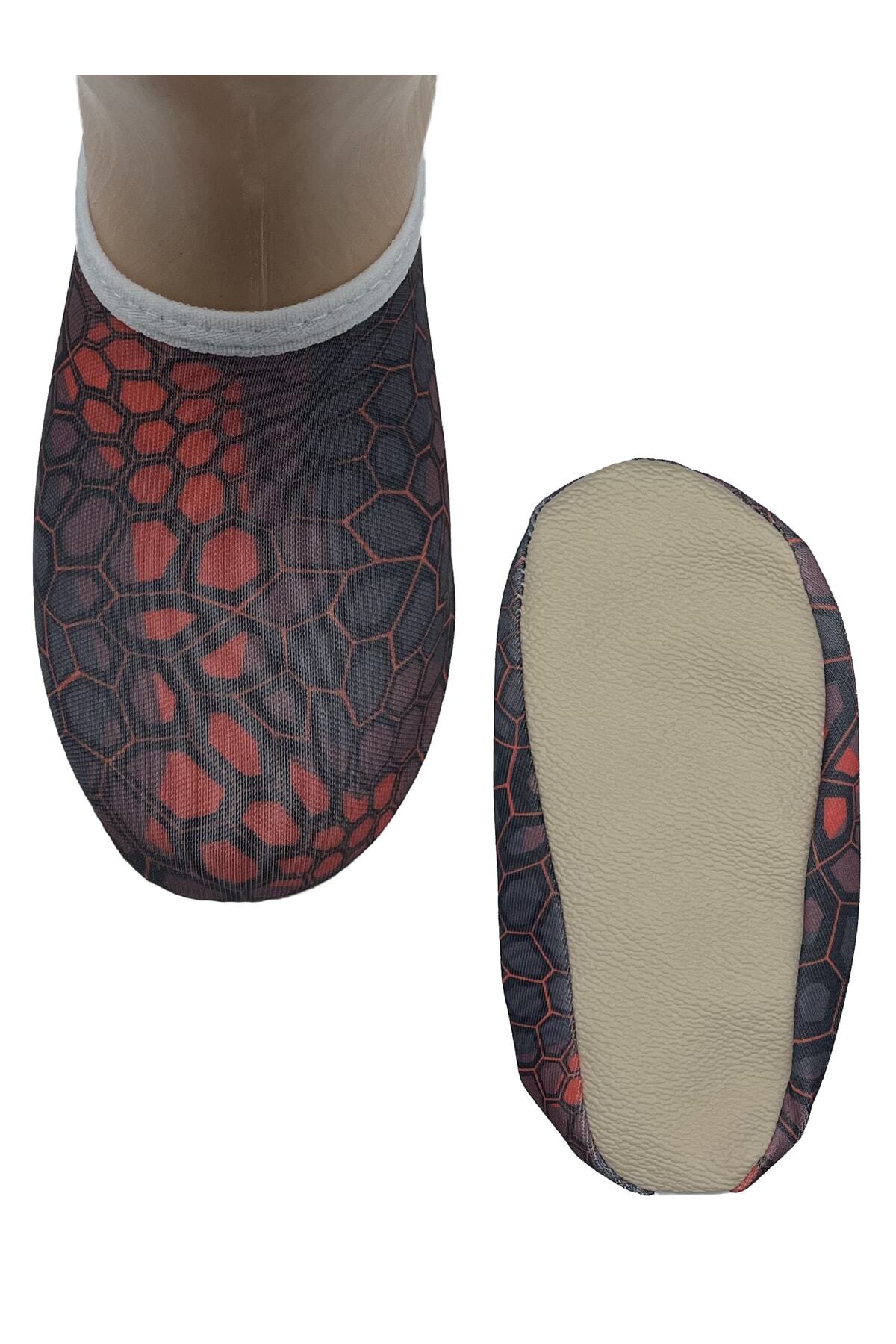 Children's Snakeskin Pattern Anti-Slip Sole Pool & Sea Shoes