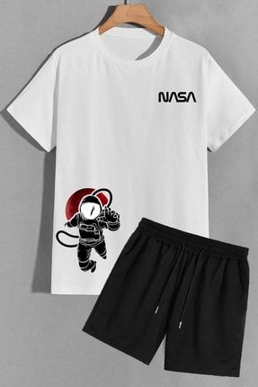 Nasa Şort T-shirt Eşofman Takımı NASA