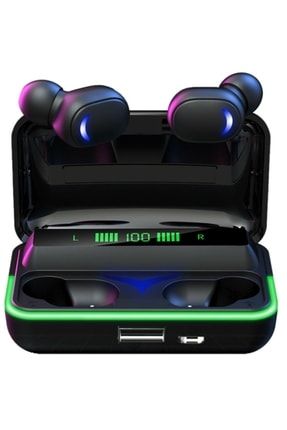 E10 Bluetooth Oyuncu Kulaklığı Işıklı Led Göstergeli Kulak Içi Bluetooth Kulaklık V5.1 gaming-kulaklık-89