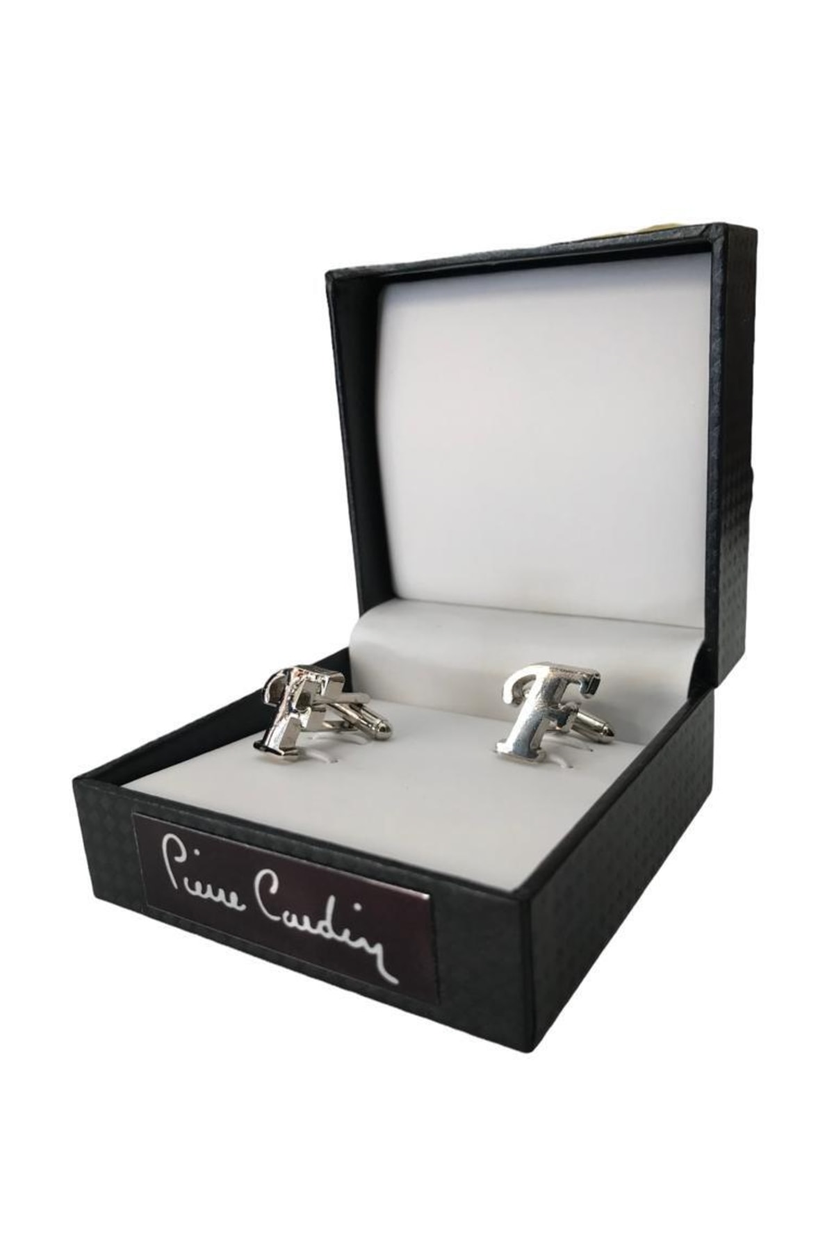 Pierre Cardin Gümüş Renkli F Harfi Kol Düğmesi