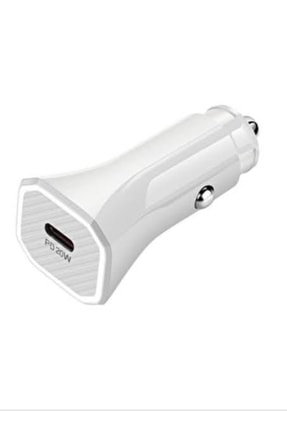 Genel Markalar 20w Pd Usb C Çıkışlı Araç Çakmaklık Şarjı Type C Giriş Xiaomi Ipone Huawei Samsung Süper Hızlı Şarj