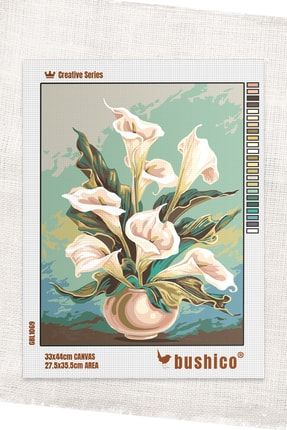 Calla Lily - Kanvas Baskılı Goblen 35.5×27.5cm GBL1069
