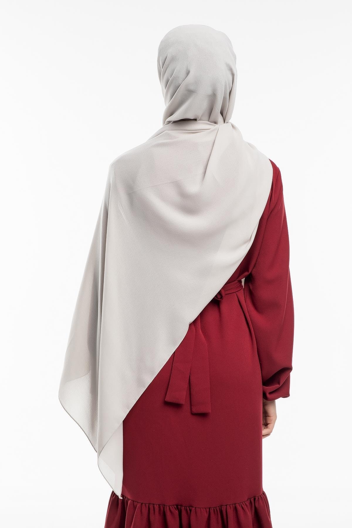 19V69 ITALIA-Plain Pattern Lome Series with Shawl Hanger and Gift Set 75x200 Cm 6