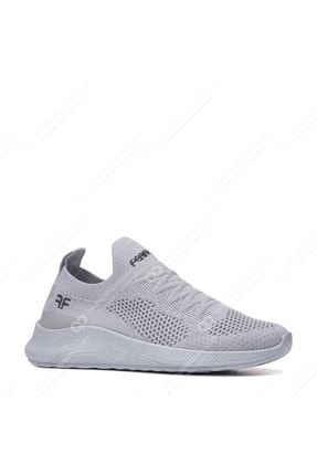 Beyaz Shoes Günlük Unisex Sneaker Nefes Alabilen Hafif Yürüyüş Bağcıksız Esnek Spor Ayakkabı BEYAZ FERROSSA