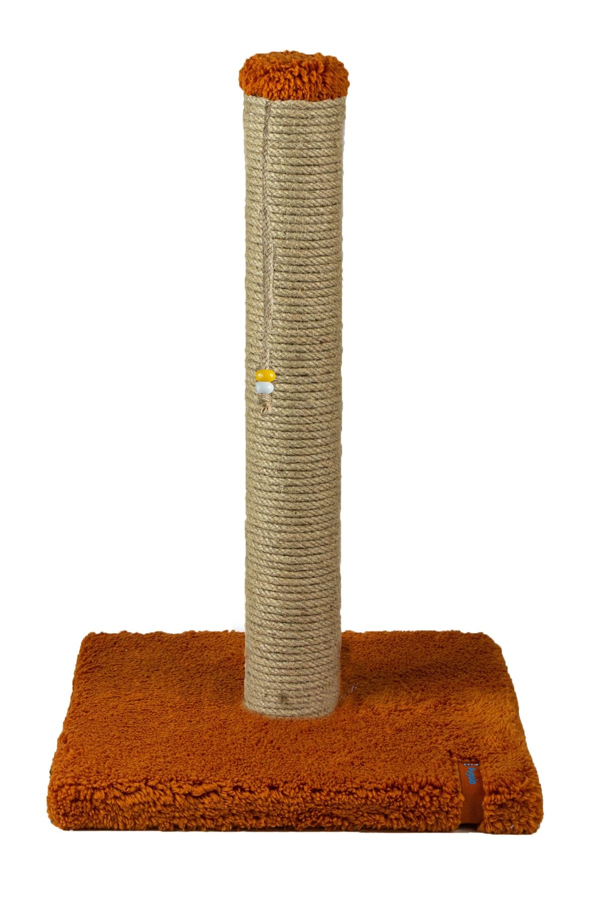 PUGALO-52cm Luxury Scratching Post with Catnip Jute Scratching Orange Cushion Surface 2