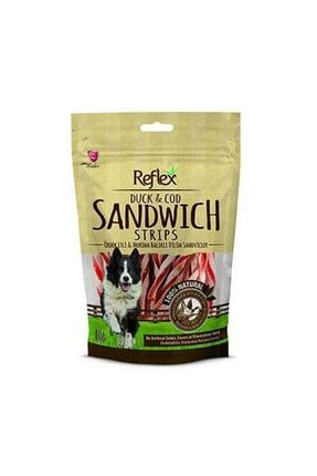 Duck Cod Ördek Etli Morina Balıklı Dilim Sandviçler 60gr Köpek Ödül Maması Sandwıch Strıps ep000001311