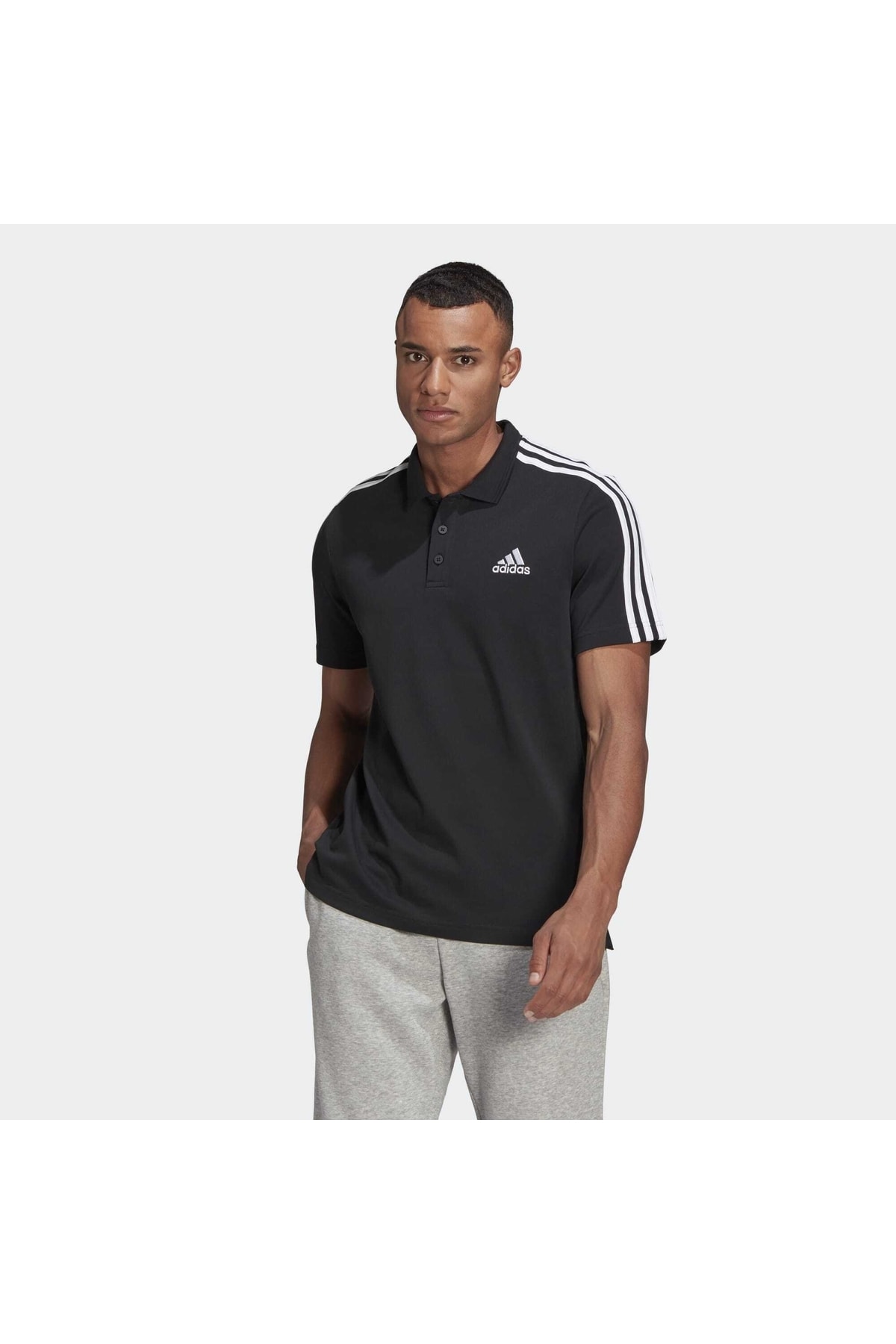 adidas Aeroready Essentials Erkek Siyah Polo Tişört (gk9097)