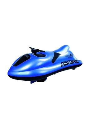 Astone Akülü Şişme Jet Ski Deniz Motosikleti Akülü Şişme Bot Mavi CANSIN45