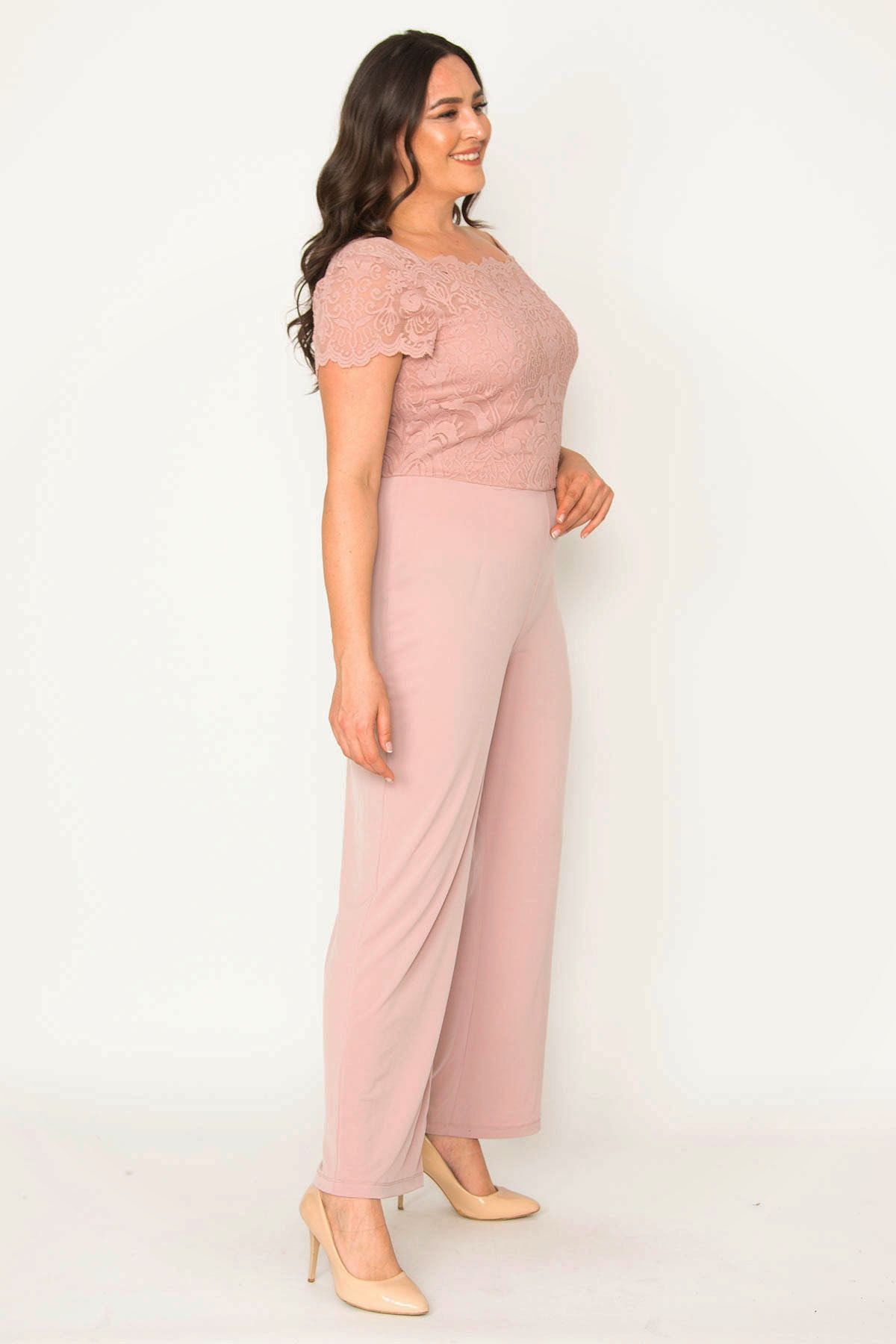 Jumpsuit with sales lace detail