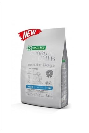 Nature's Protection Superior Care White Dogs Tahılsız Ringa Balıklı Beyaz Köpek Maması 1.5 Kg wd-ad03