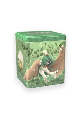 Pokemon Tcg Grass Stacking Tin Box 18761