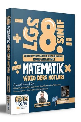 2023 Lgs 8.sınıf Matematik Video Ders Notları (konu Anlatımı) TYC00493860051