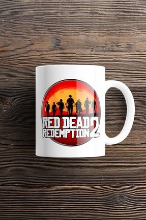 Red Dead Redemption Model 1 Baskılı Porselen Kupa Bardak SNPZ-BRDK-0170