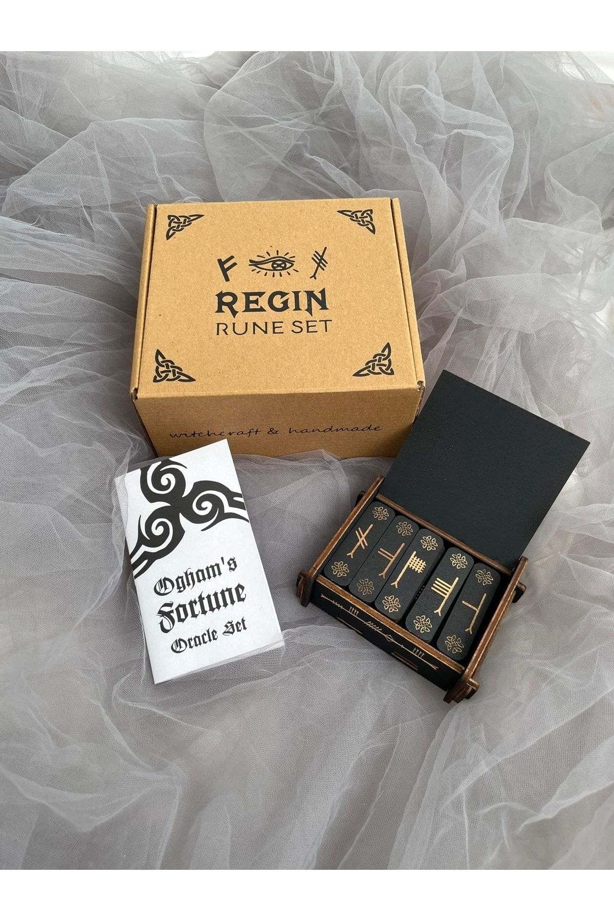Planet Butik-Regin Ogham's Fortune Rune Set, Divination Set 1