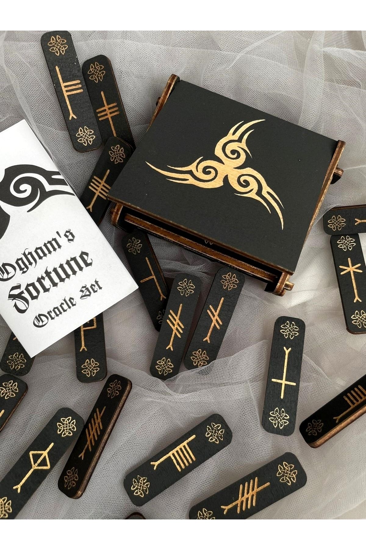 Planet Butik-Regin Ogham's Fortune Rune Set, Divination Set 2