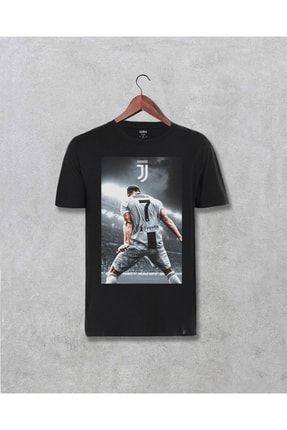 Cristiano Ronaldo Juventus Baskılı Tasarım Tişört 3328543212091