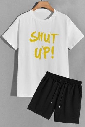 Shut Up Şort T-shirt Eşofman Takımı SHUTUP