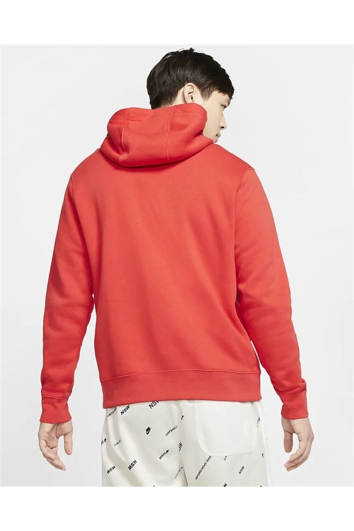 Nike Sports Sweatshirt - Red - Regular fit - Trendyol