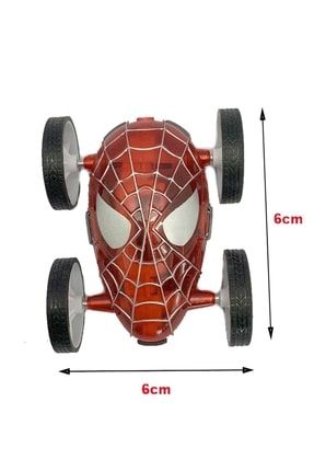 Spiderman Örümcek Adam Çek Bırak Oyuncak Araba TAKLA ATAN SÜRTMELİ