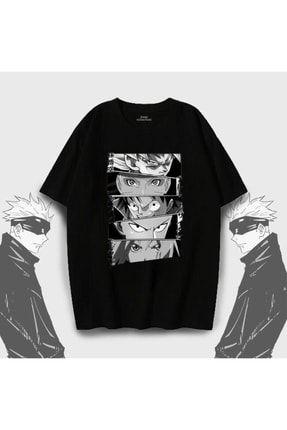 Oversize Anime Baskılı Unisex T-shirt-4 DQOversizeTshrt-9
