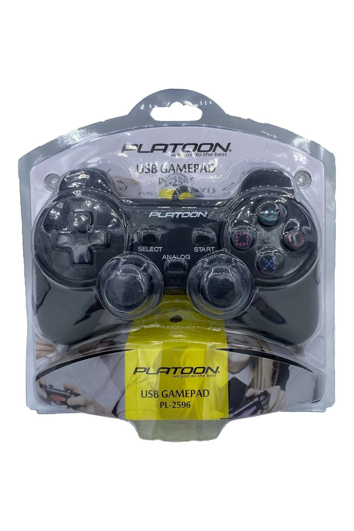 Pc Analog Titreşimli Dual Shock Game Pad Platoon Pl-2596