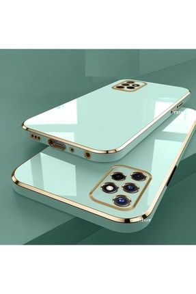 Samsung Galaxy A33 5g Kılıf Kamera Korumalı Parlak Gold Kenarlı Yumuşak Silikon Kapak 2022-Volet02