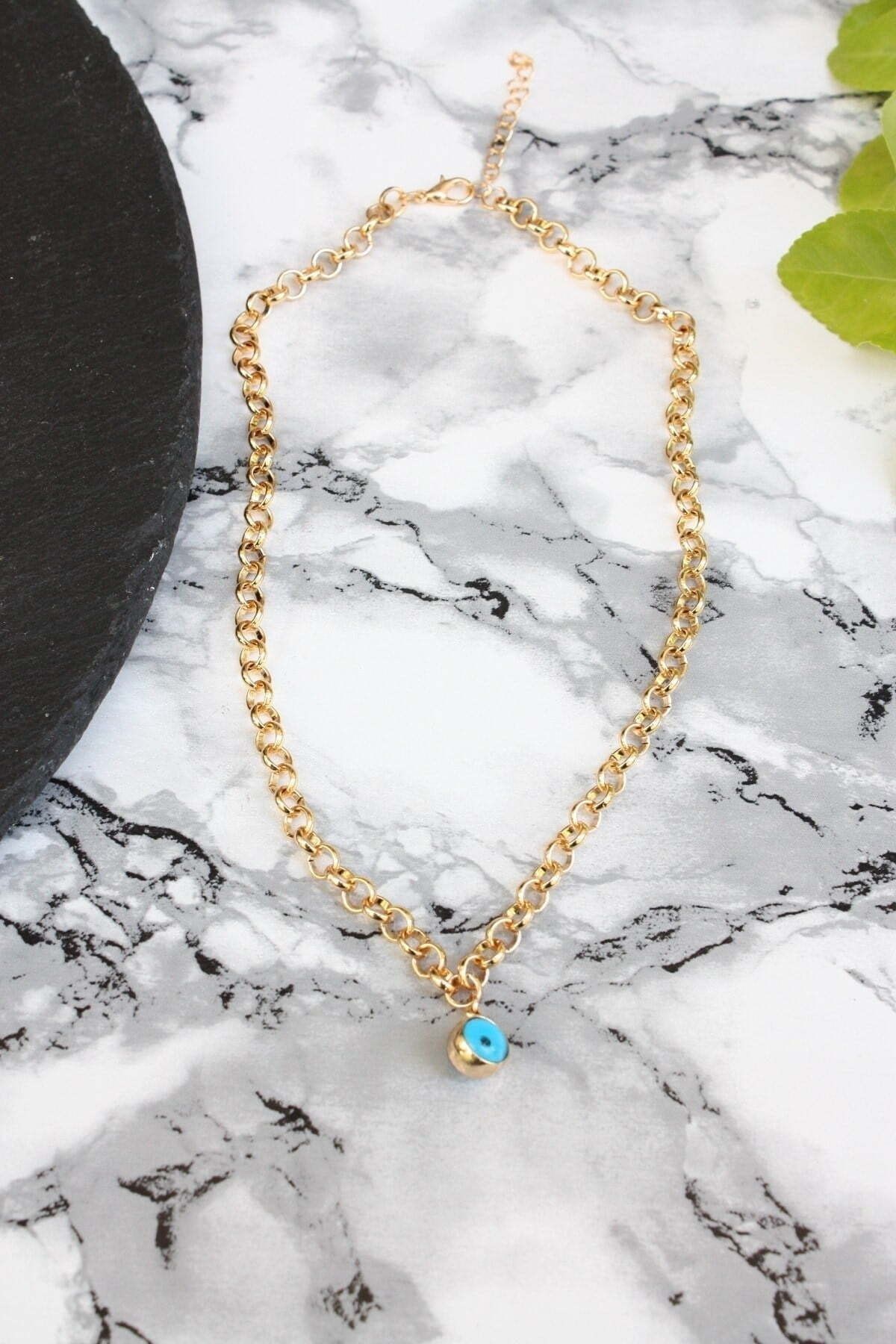 Gold plated hotsell beaded necklace