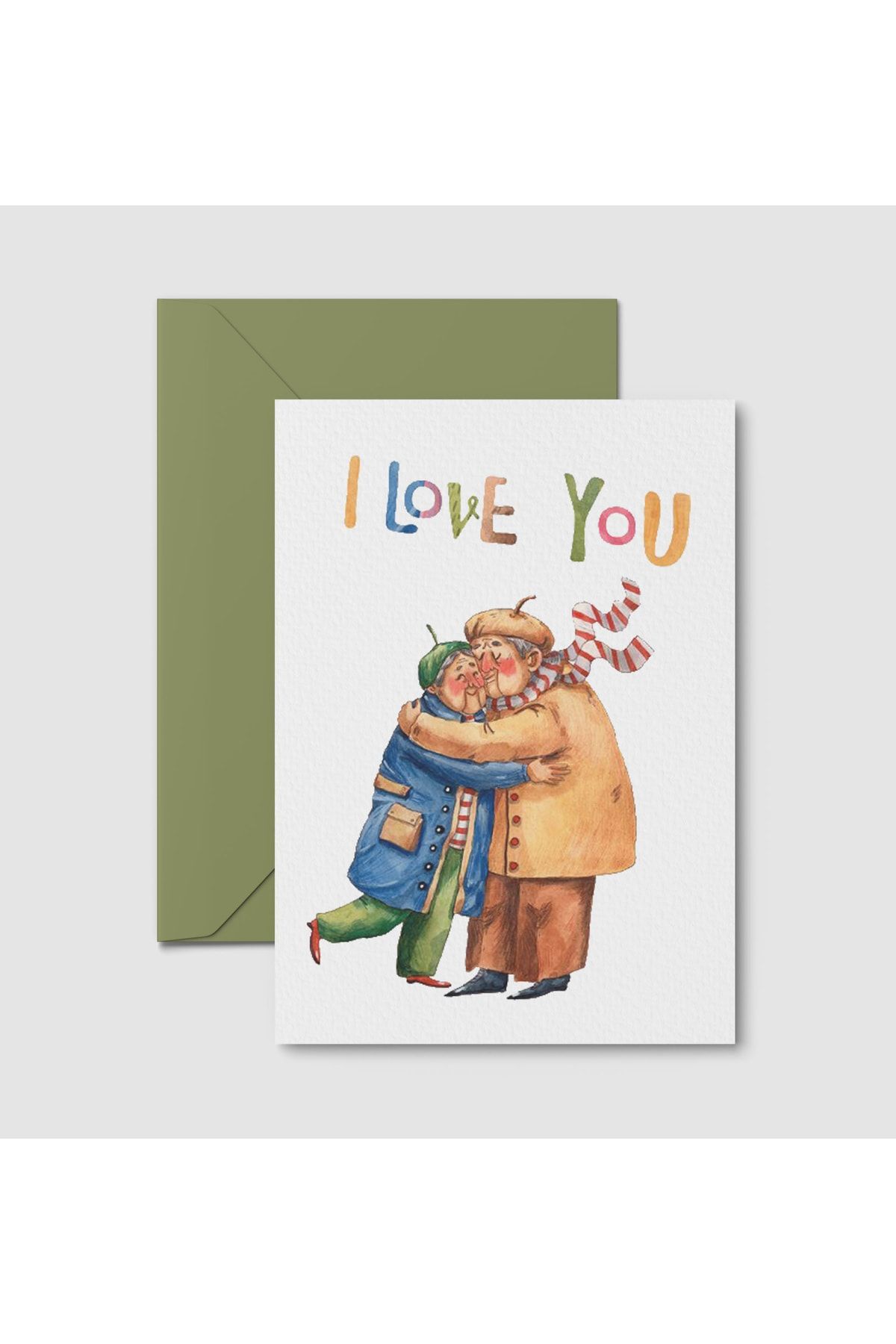 HRS-Postcard - Greeting Card and Envelope Set 2