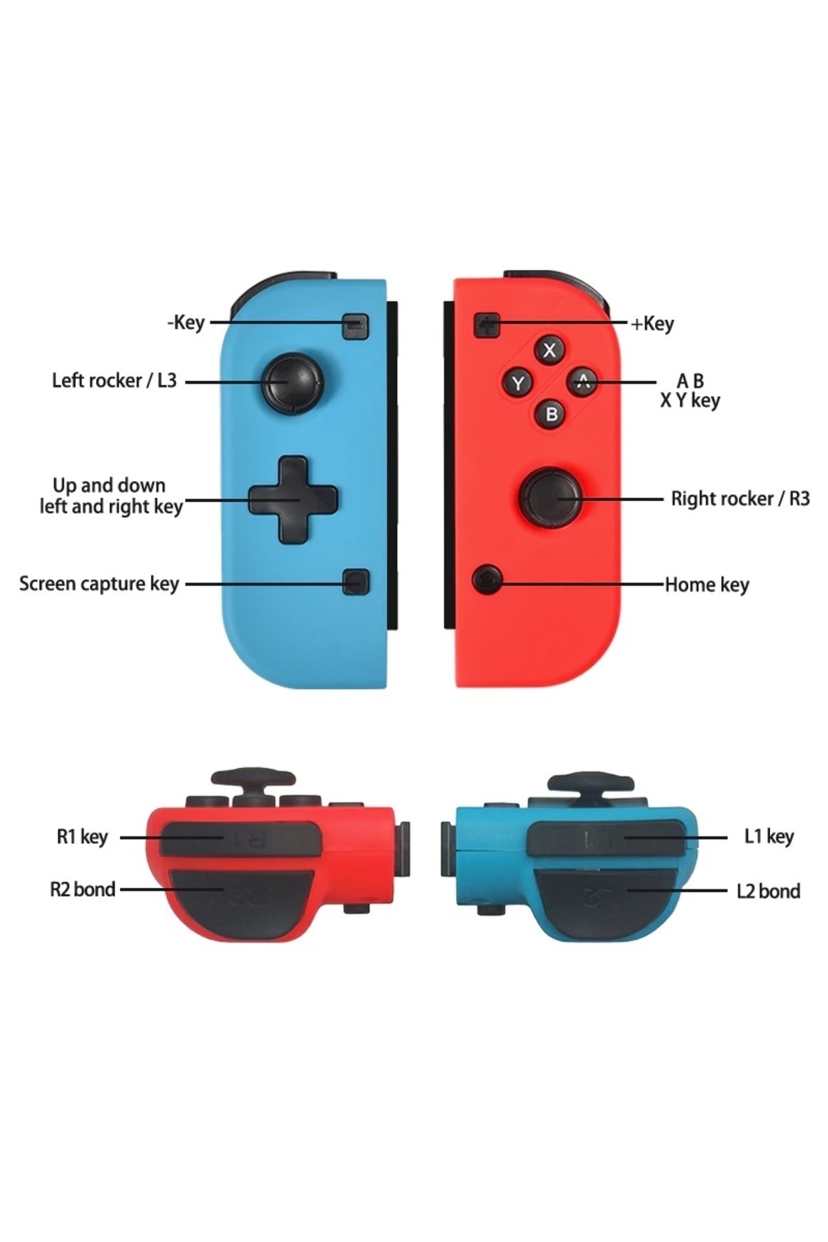 Nintendo Switch/nintendo Switch Oled Joy-con Controller Gamepad Joystick 6