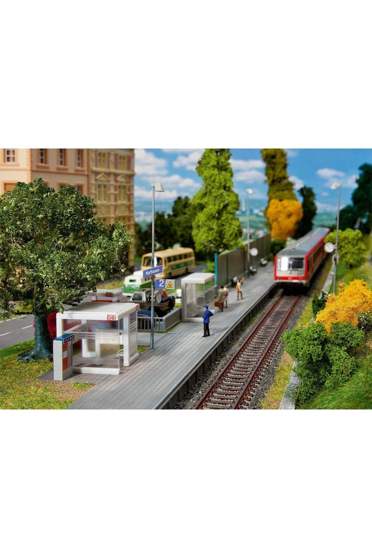 Faller-1:87 Ho Model Station Peron Detail Set-120240 1