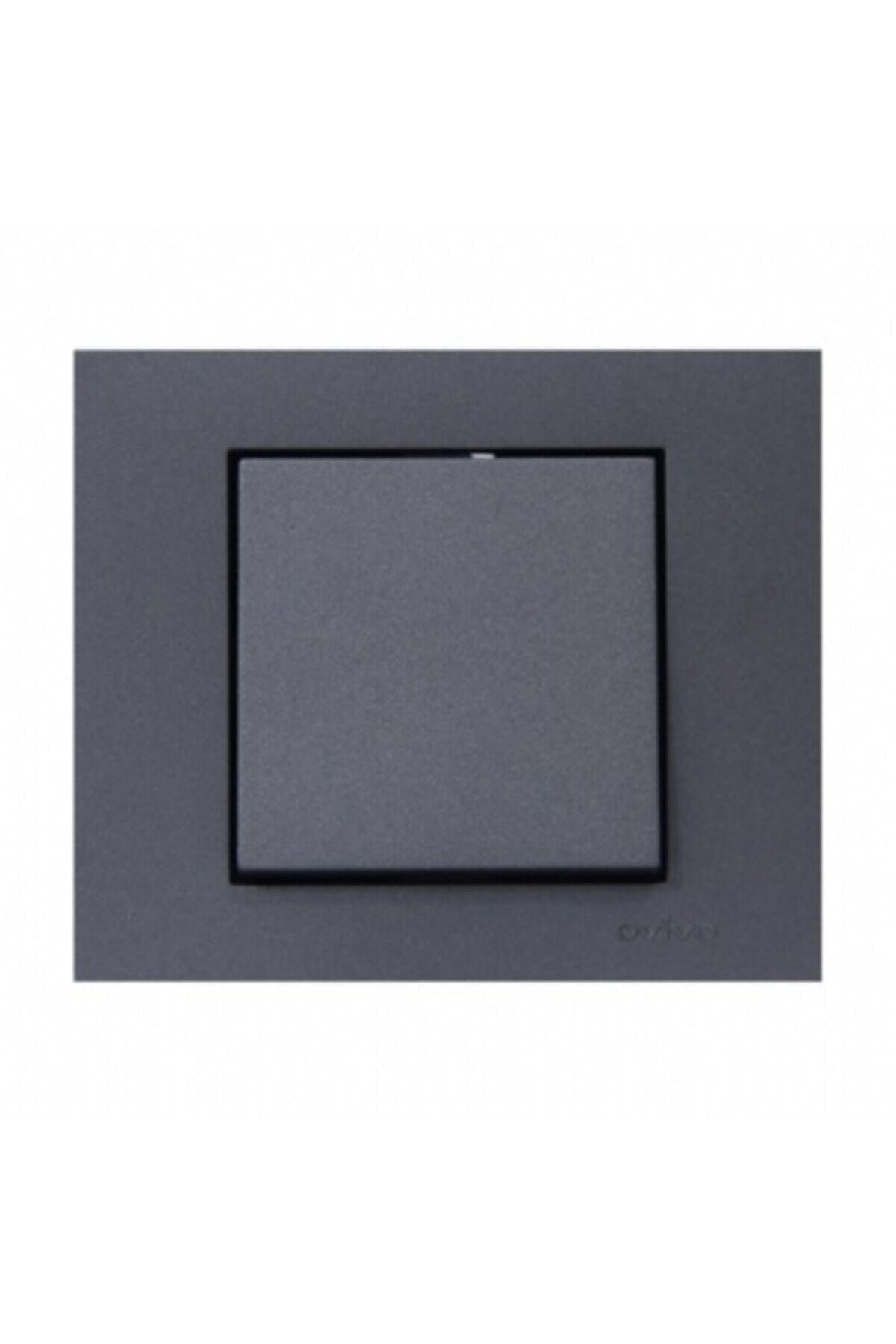 OVİVO-A Quality Smoked Framed Switch Socket 1
