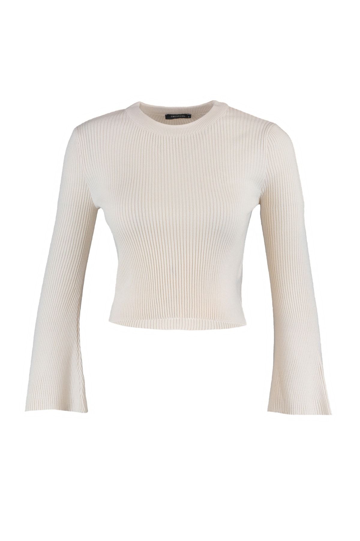 Trendyol Collection-Ecru Spanish Sleeve Knitwear Sweater TWOAW23KZ00509 7