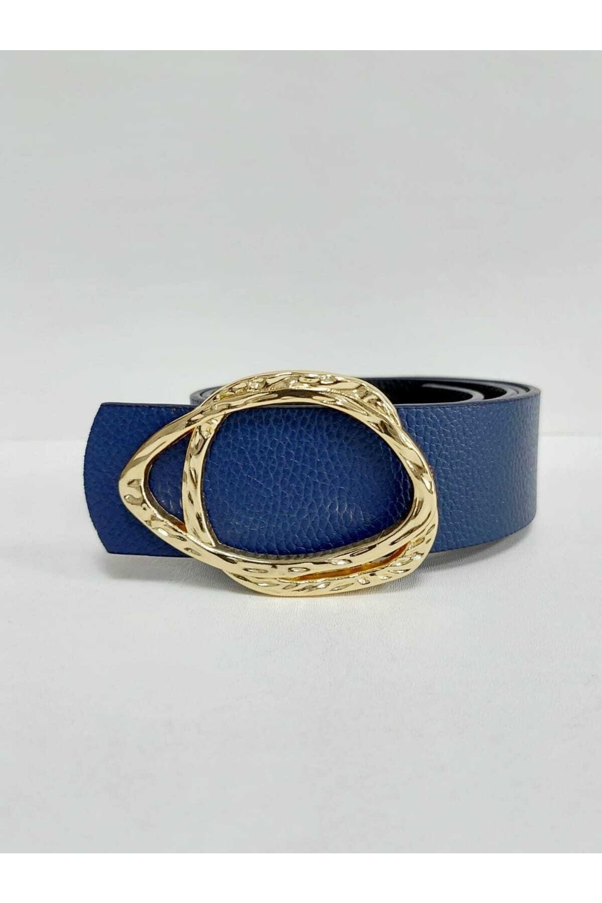 Dark shop blue belt