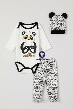 Bebek Panda Zıbın Takımı 3'lü MBANML1001