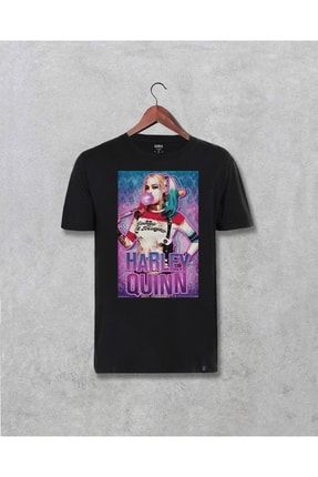 Harley Quinn Baskılı Özel Tasarım Unisex Tişört 5555darr04509203