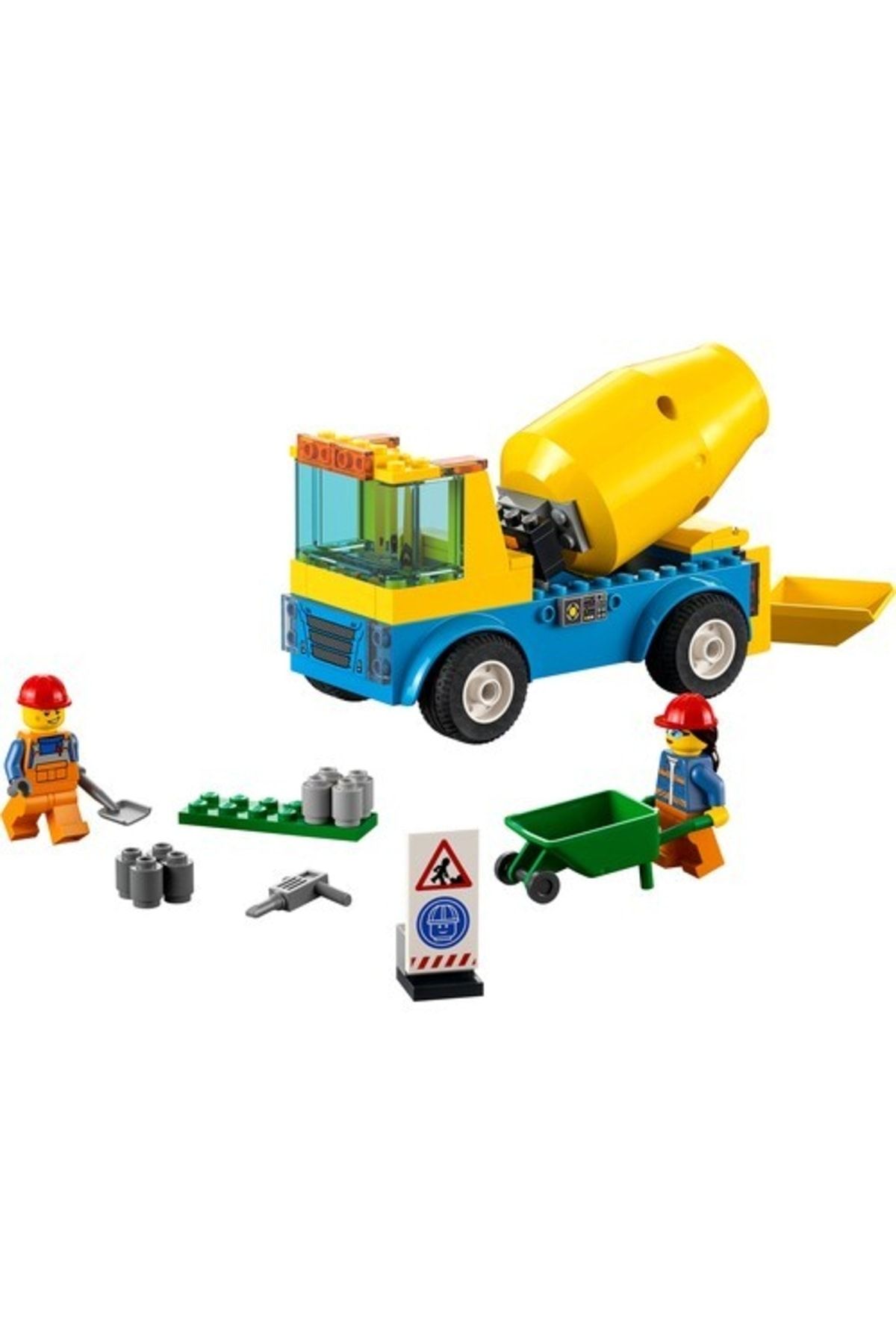 LEGO-Toy City - 85 Pieces Lsc60325 Cement Mixer Truck 2