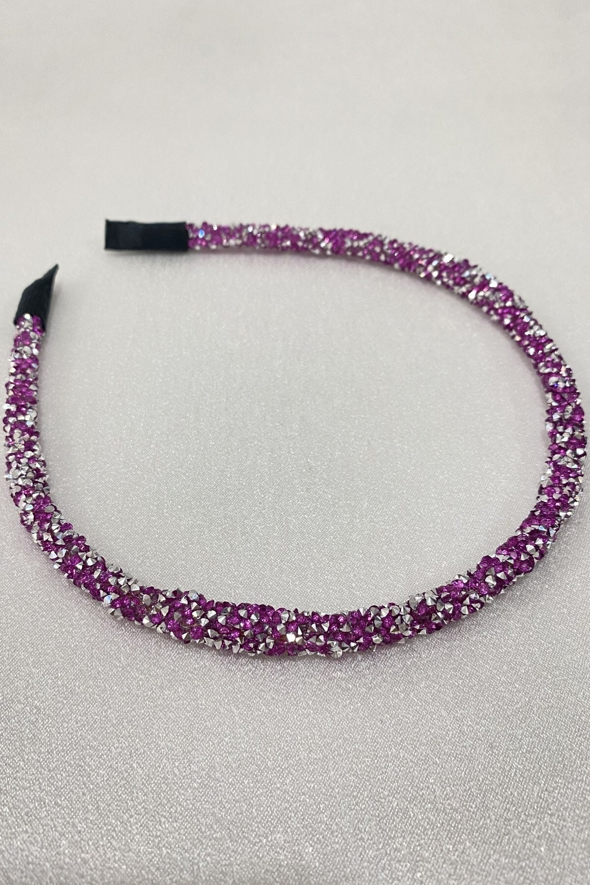 Thin Purple Stone Crown