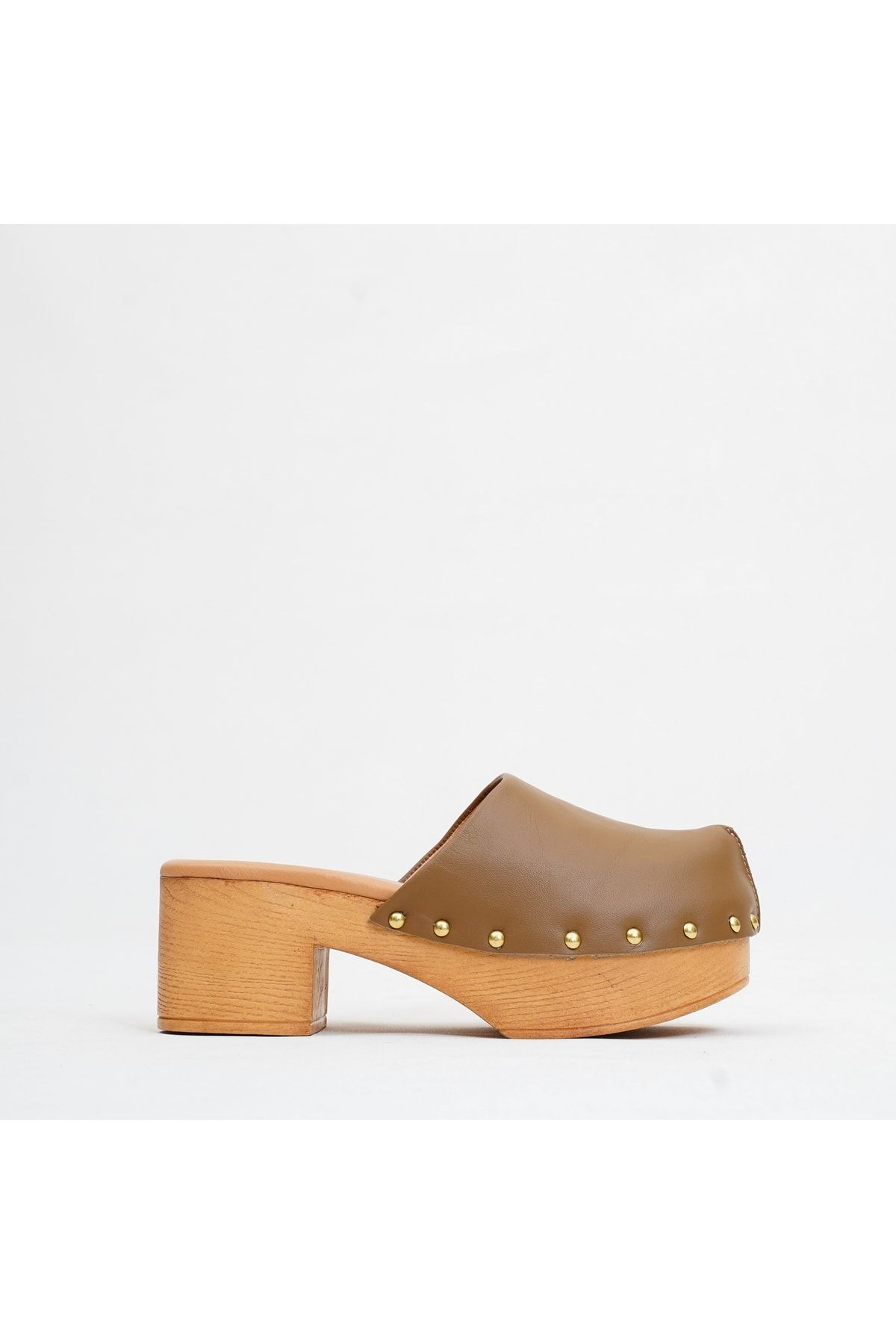دمپایی چند رنگ زنانه پاشنه چرمی واقعی tk01 DaphneSandals