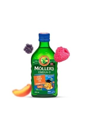Möller's Omega-3 Cod Liver Oil Balık Yağı Tutti Fruitti 250 Ml (mrs101) 7777200020532